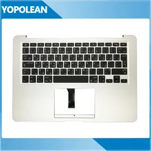 Британский английский верхней крышке Palmrest+ клавиатура+ Подсветка для Macbook Air 1" A1466 2013
