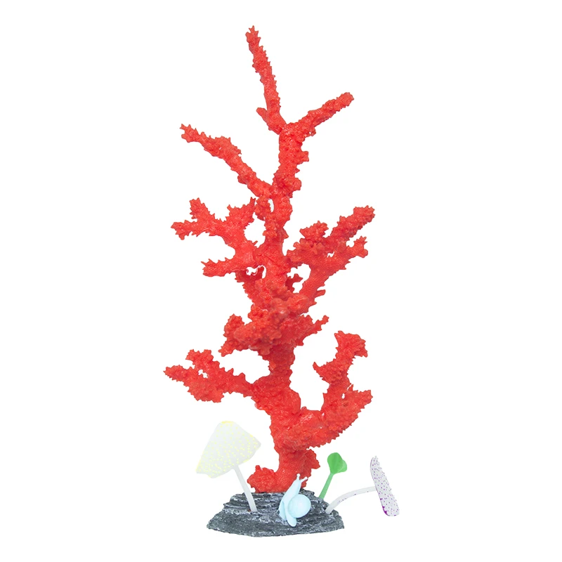 Имитация морской анемон растения для украшения аквариума искусственные, силиконовые Коралл для аквариума аквариумные растения аксессуары
