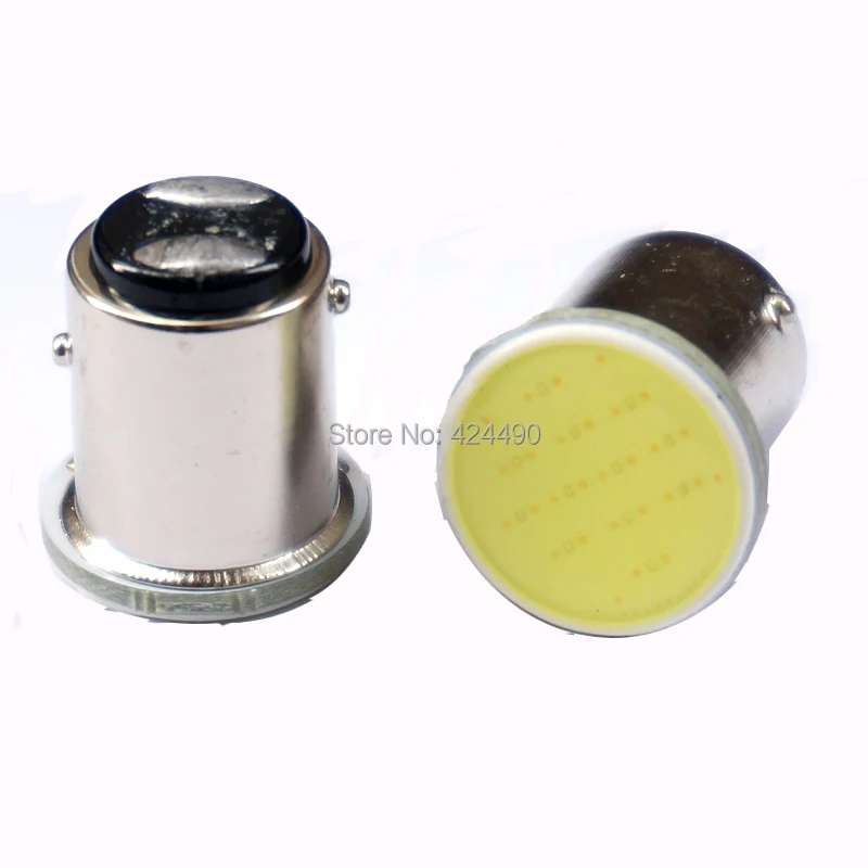 

10X 1157 Bulb Led COB Light P21/5W Brake Tail Turn Signal Light Parking Backup Bulb Lamp White Red