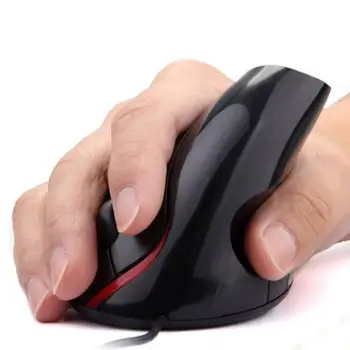 

Colorful Wired Optical Mouse 1200 DPI Ergonomic Vertical Mice For Laptop PC