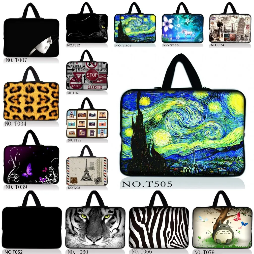 

7.9 9.7 12 13.3 15.4 inch Indie Pop Girls Laptop Bag Notebook Smart Cover For ipad MacBook Sleeve Case 11.6 15.6 17.4 PC Handbag