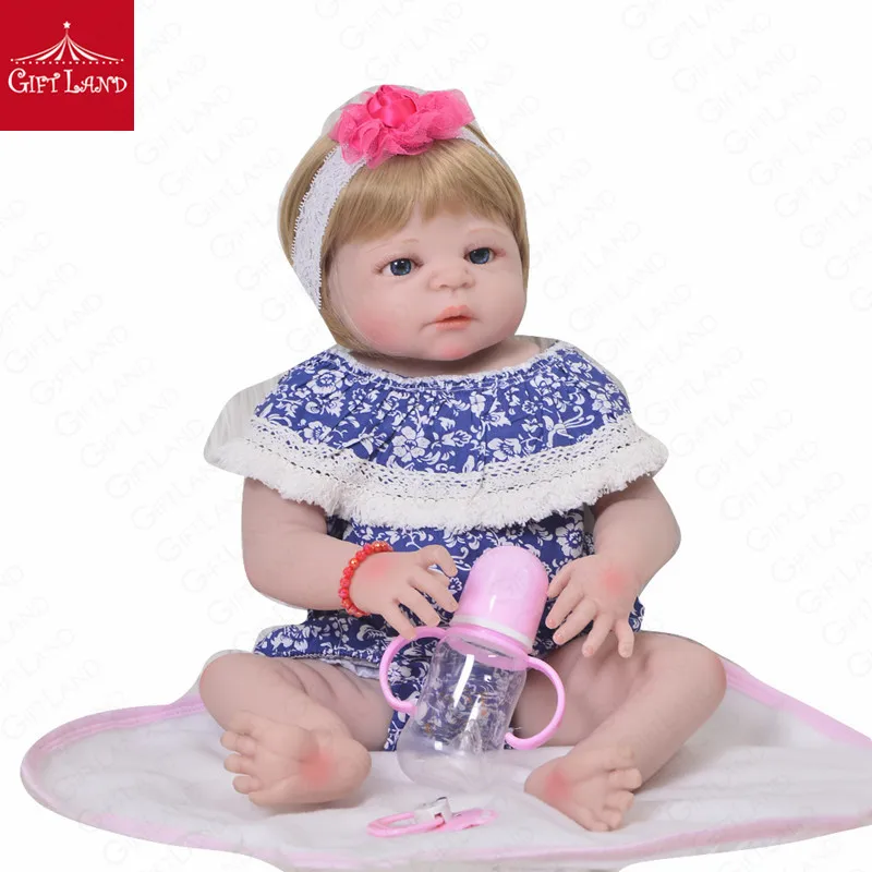 Новый Reborn Baby Doll Bebe полный силиконовые игрушки для детей Bb ручной Bonecas