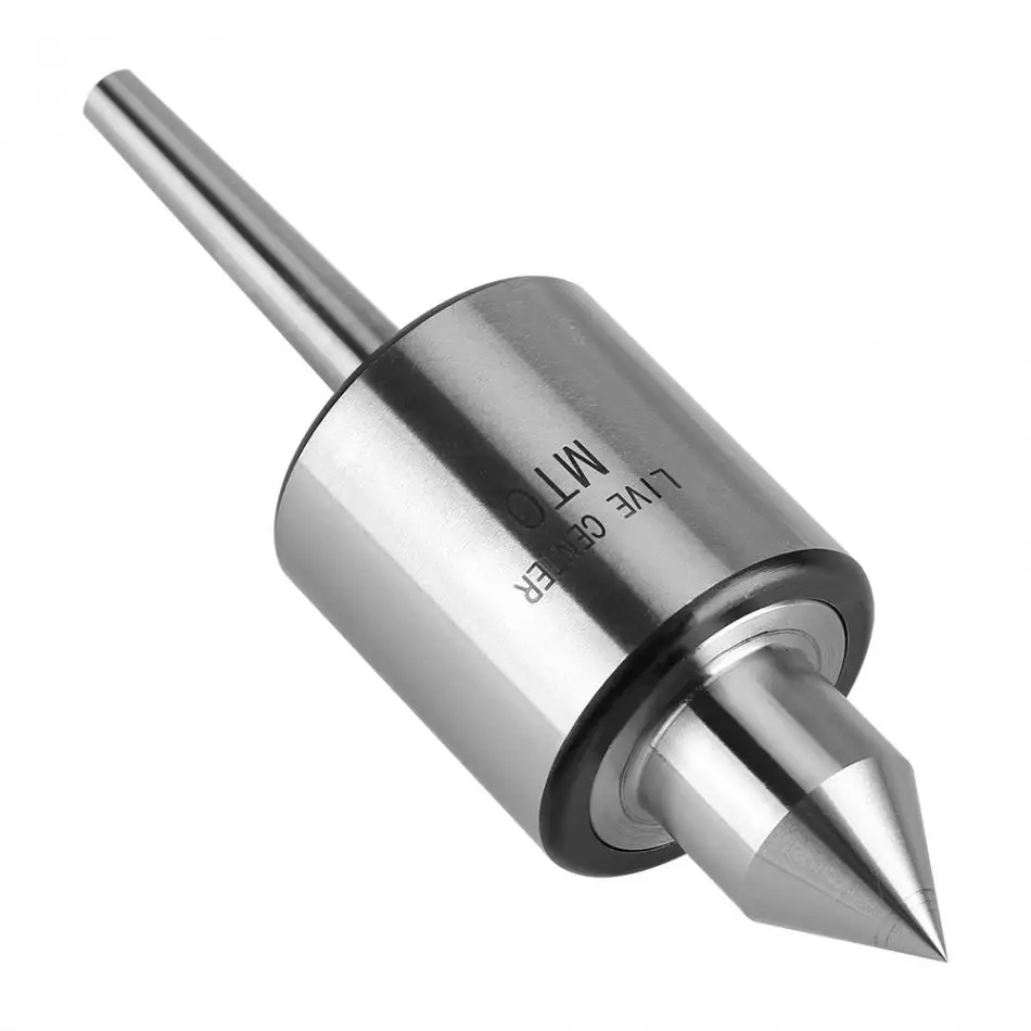 

MT0 Accuracy Revolving Live Milling Center Drill Bit Tools Lathe Machine Tool Accessory