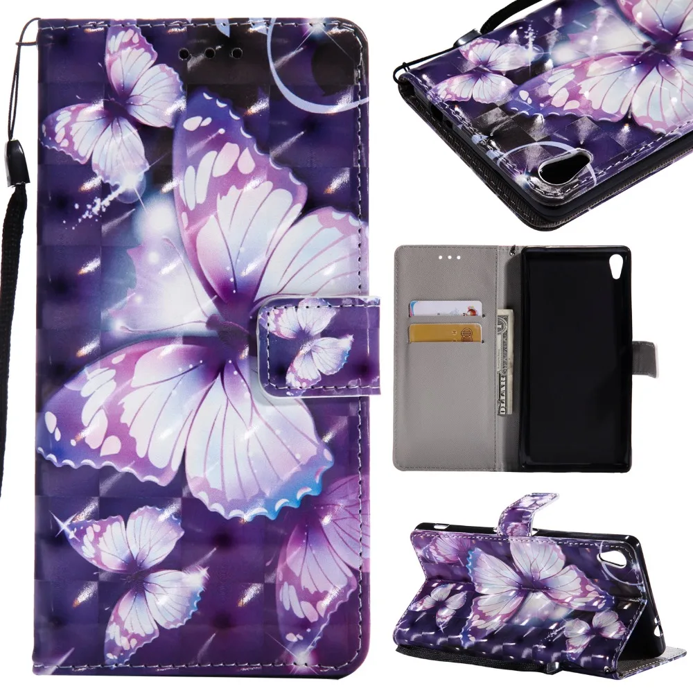 Для Sony XAUltra F3211 F3213 F3215 F 3212 3216 3211 кожаный чехол для телефона флип Xperia XA Ultra F3212 F3216