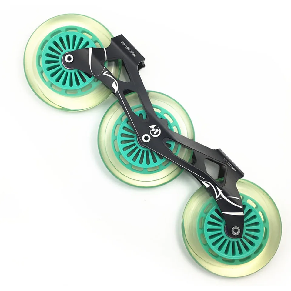 280mm Frame & 3 * 125 mm 85A Wheels & Bearings for Inline Speed Skating