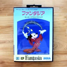 Fantasia 16 Bit MD Game Card with Retail Box for Sega MegaDrive & Genesis Video Game console system