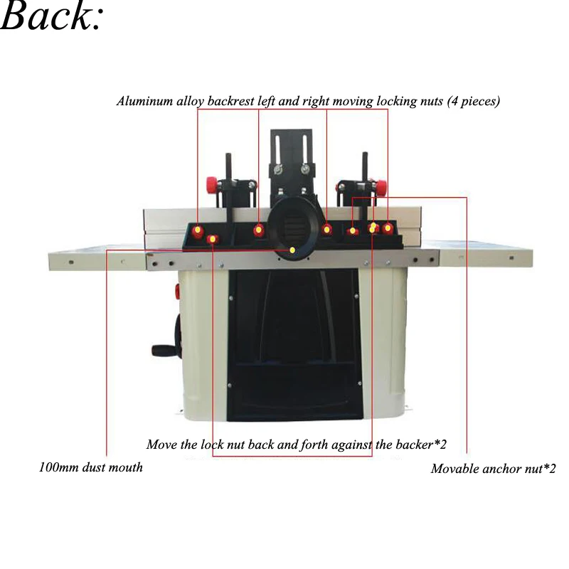 Industrial Wood Milling Machine Desktop Small Boring Machine Flip-chip Engraver JMR-40