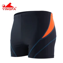 Новое поступление, купальный костюм для мальчиков, цветной принт, мужские плавки, трусы-боксеры для спа, купальный костюм, Y3012