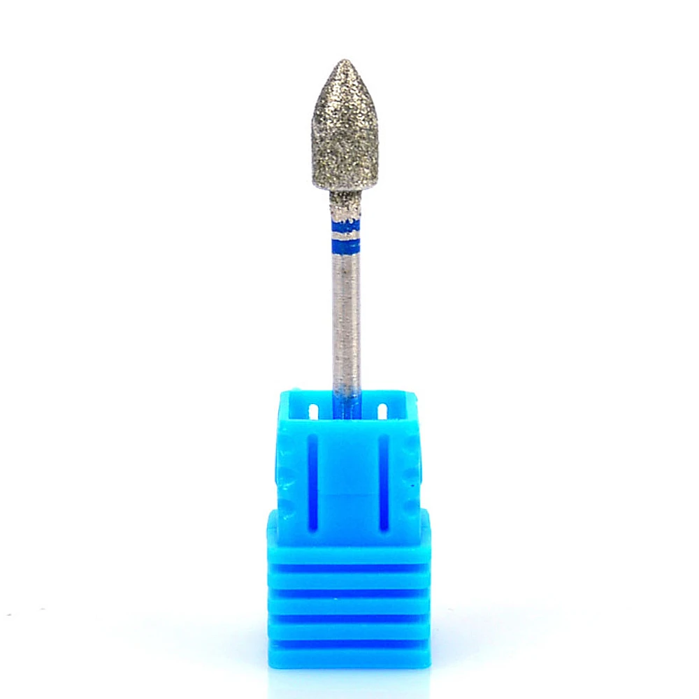 Diamond Nail Drill Bits Nail File Manicure Tools Pedicure Kit Nail Art Drill Machine Replacement Head for Acrylic Nails Polish (6)