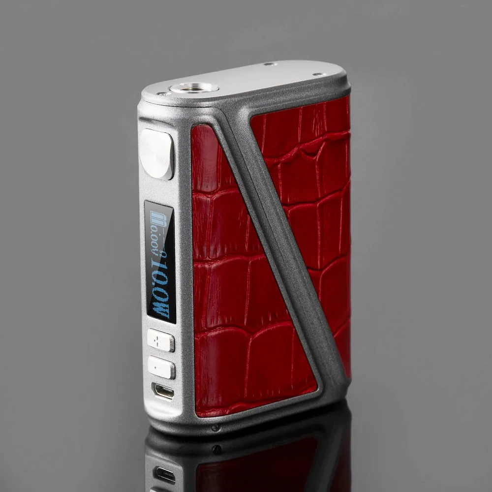 New Arrive 233W Warlock Z-BOX Mechanical Mod Box 233W TC Box Mod Leather Design Big Power Electronic Cigarette Mod New Arrive 233W Warlock Z-BOX Mechanical Mod Box 233W TC Box Mod Leather Design Big Power Electronic Cigarette Mod