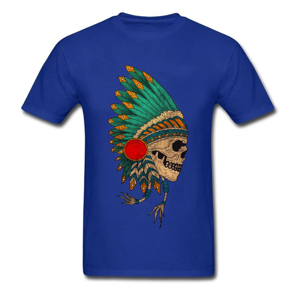 Indian Skull_blue