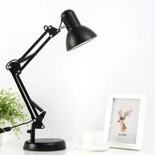 Mabor 110V-240V Black LED Flexible Swing Arm Clamp Mount Desk Lamp Table Light Reading Lamp for Home Office Studio Study Bright studio designs home office wood desk carousel black