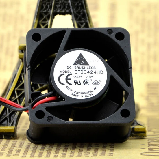 Delta EFB0424HD 40*40*20 24 V 0.1A 4 см с двойным шарикоподшипником инверторный вентилятор|dual