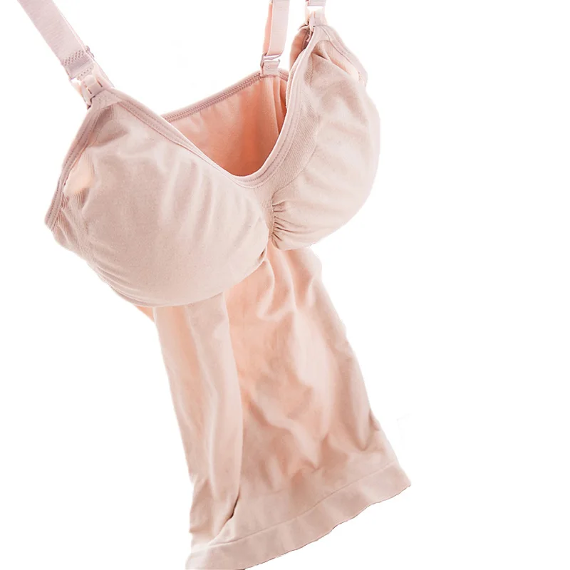 New Maternity Camisole Comfy Wireless Cami Pregnant Women Tank Tops Breast Feeding Vest Nursing Underwear