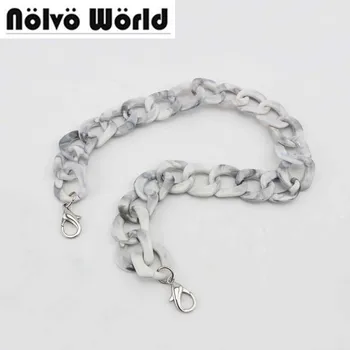 

1pc 3cm width 60cm 120cm 180cm trending acrylic chain,ladies purse evening bags handbags clutch resin bag chain handle