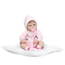 52 см Детские Куклы силикона Reborn Baby Doll малыша Игрушечные лошадки раннее образование Куклы фильм Подставки для фотографий на день рождения подарок коллекция игрушка