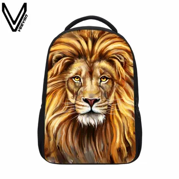 

VEEVANV New Fashion Animal Backpacks Tiger Wolf Zebra Dog Backpack For Teenagers 3D Printing Bags School Bag Children Book Bags