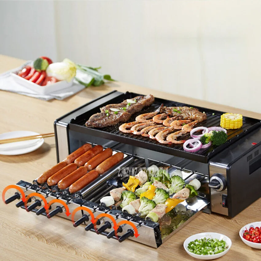 New Arrival Household Electric Barbecue Pits HSK 10 Smokeless Barbecue