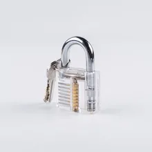 Прозрачный видимый Дизайн Современный стиль палочки Cutaway мини практика вид замок 78x50 мм замок обучение мастерство для слесаря