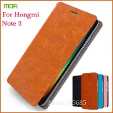Оригинал Mofi Для Xiaomi Редми Примечание 3/Red ми Примечание дело Флип Кожа Pu Стенд Чехол Для Xiaomi Red ми Note3