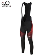 CYCEARTH, дышащие длинные штаны для велоспорта, велосипеда, MTB, спортивного цикла, комбинезон, Coolmax, гелевая подкладка, CELP009
