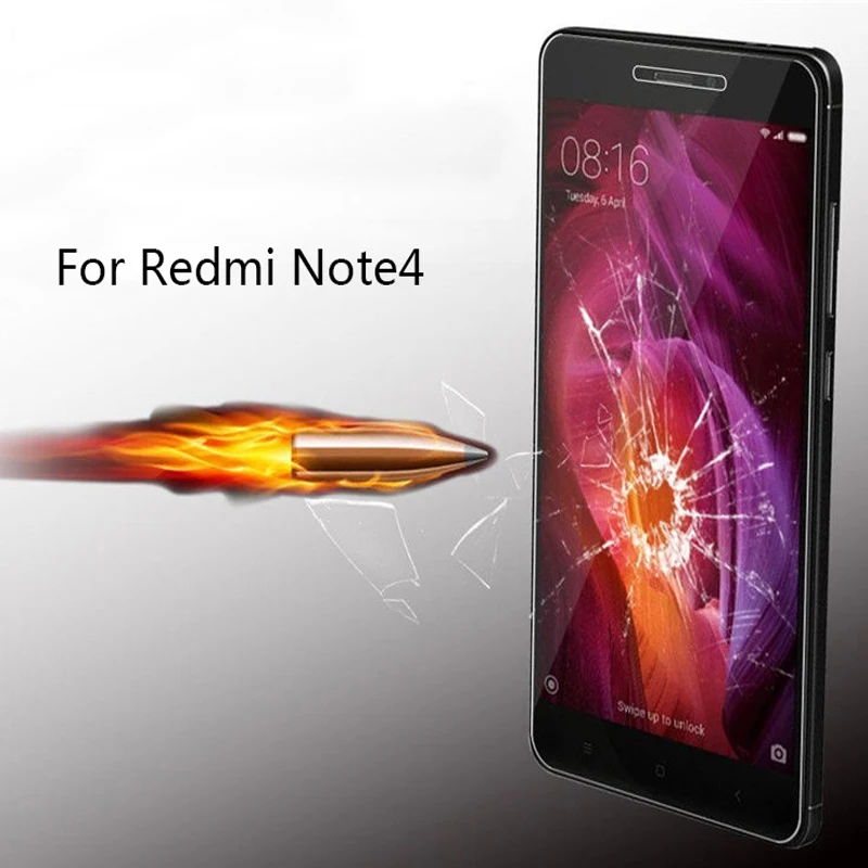 HD закаленное стекло для Xiaomi Redmi Note 4 протектор экрана для Redmi Note 4x Защитное стекло для Redmi 4x 4a защитное стекло