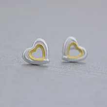 Модные серьги-гвоздики из стерлингового серебра 925 пробы, ювелирные изделия, серьги-гвоздики