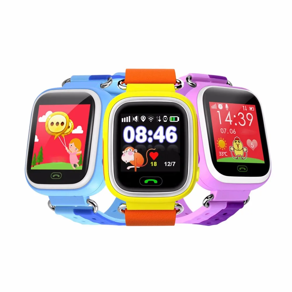 Q18 Smart Watch 1.44Inch Touch Screen WIFI SOS Call GPRS Location Device Anti Lost Tracker Fashion Children Watch for Kid Safe