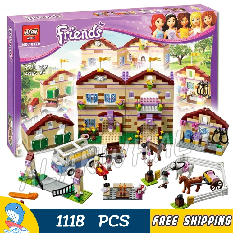 lego friends horse riding camp
