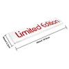 Edición limitada ETI Fender cola emblema para VW Touareg Golf MK4 MK5 MK3 MK6 Golf TSI GTI POLO GTE CC Panel lateral automóvil coche insignia ► Foto 3/3