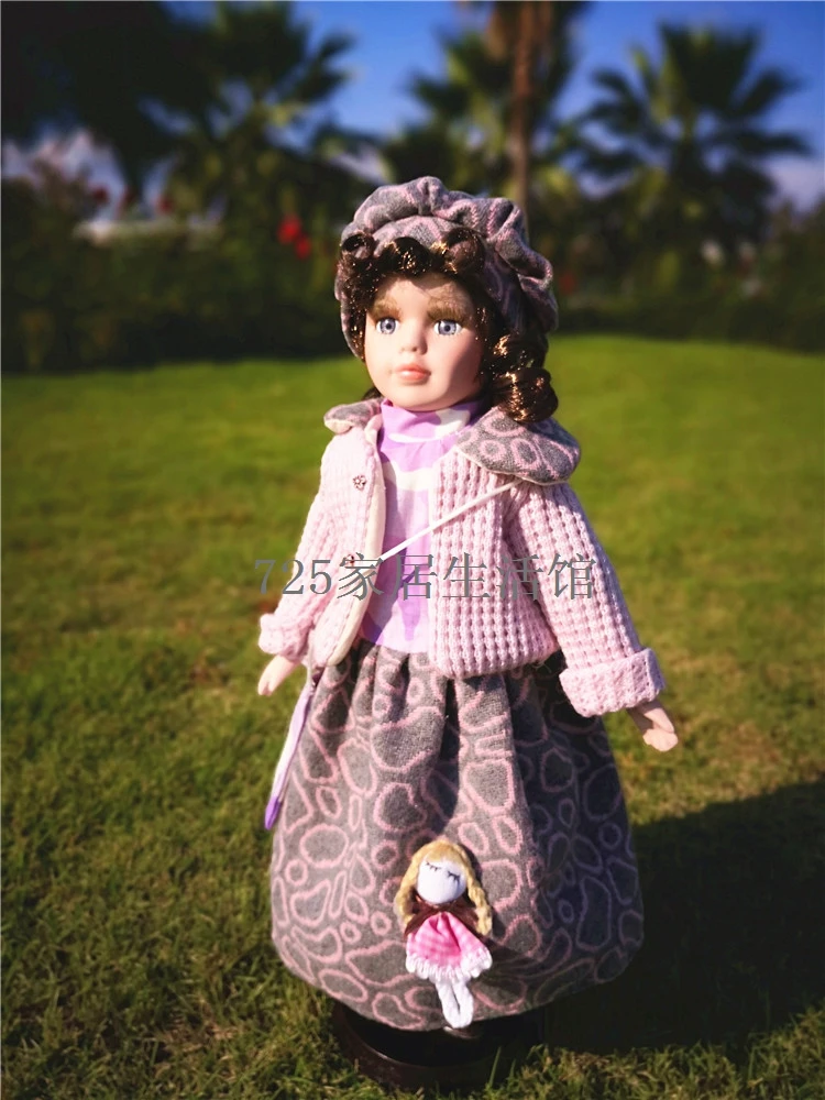 Новинка 40 см Европейский Стиль Виктория стиль Россия керамическая Классическая кукла благородная фарфоровая кукла высокое качество игрушка подарок для девочки 8