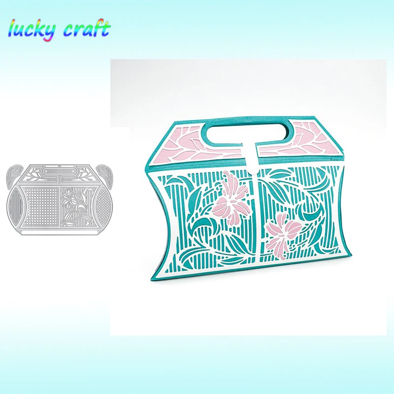 

Handbag Gift bag set Metal Cutting Dies for DIY Scrapbooking Embossing Paper Cards Making Crafts Die Cut 2019 new