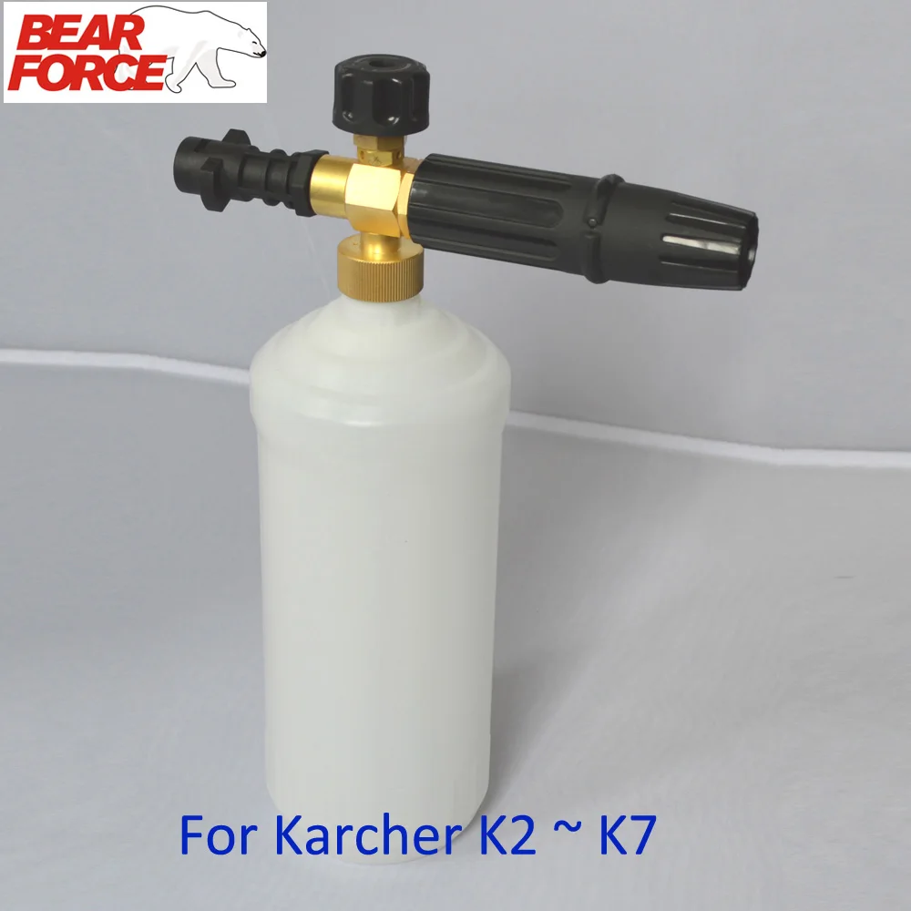 Prix pour Canon À mousse/neige lance pulvérisateur mousse pour Karcher K2 K3 K4 K5 K6 K7 Nettoyeurs Haute Pression Rondelle De Voiture Prix pour Canon À mousse/neige lance pulvérisateur mousse pour Karcher K2 K3 K4 K5 K6 K7 Nettoyeurs Haute Pression Rondelle De Voiture