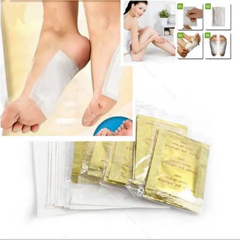 10 Pcs Detox Foot Patches Feet Pads to Remove Body Toxins Detoxify Pain