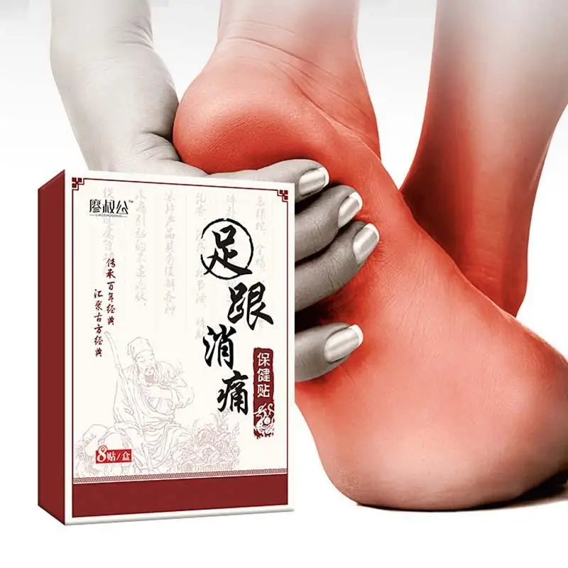 8 Pcs Box Plester Nyeri Tumit Achilles Tendinitis Nyeri Meringankan Patch Taji Tulang Kaki Patch Kaki Perawatan Kesehatan Pasta Menghilangkan U4 Patch Aliexpress