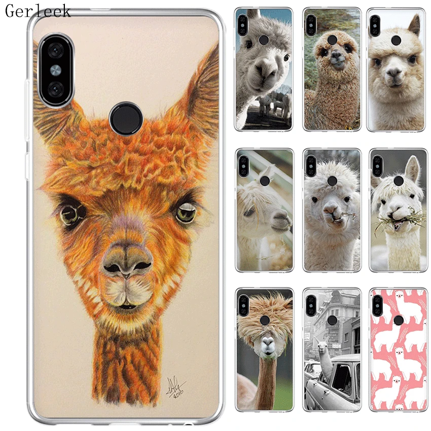 Чехол для телефона Xiaomi Redmi 4A 4X5 5A 6 6A 7 7A 8A S2 GO K20 Pro милый чехол из альпаки | Мобильные