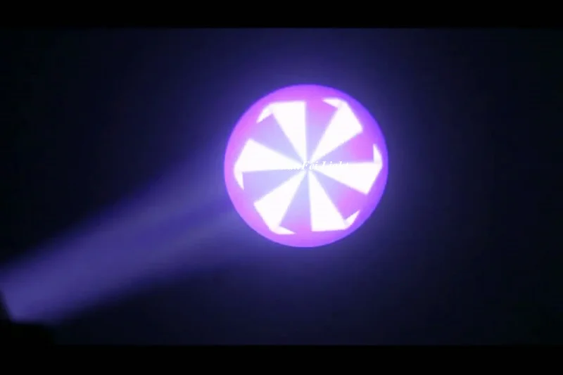 200W LED Spot Moving Head With LED Round-12