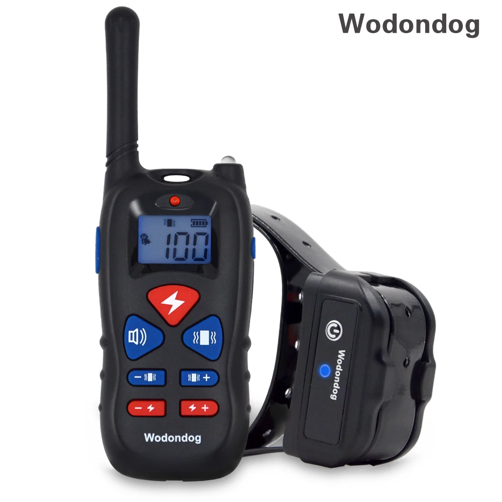 Dog Training Collar Rechargeable Electric Shock Vibration sound