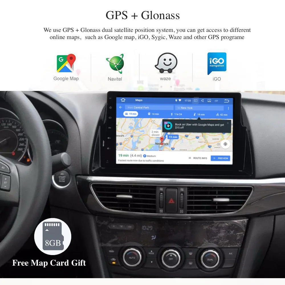 Android 9,0 Автомагнитола 2 Din gps Navi для Mazda CX-5 2012- CX5 PX6 DSP ips HDMI 4 Гб+ 64 Гб RDS wifi USB BT AUX carplay карта