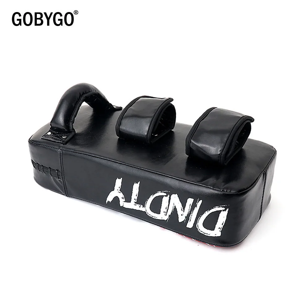 Billige GOBYGO 1 PCS Treten Muay Thai Boxing Pads Mma Schild Fokus Ziel Taekwondo Kickboxen Kampfkunst Training Ausrüstung