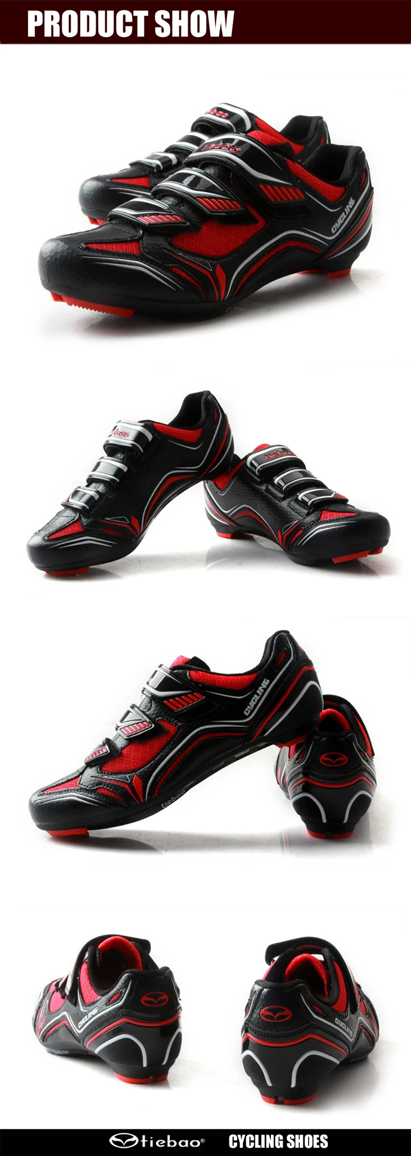 Tiebao cycling shoes road sapatilha ciclismo 2019 men breathable bicicleta pedals shoes self-locking superstar bike sneakers