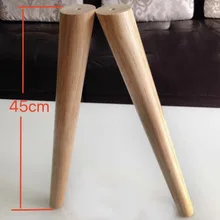 4Pieces/Lot Height:45cm Diameter:32-52mm Oblique Solid Rubber Wood Tea Table Sofa Legs TV Cabinet Feet 4Pieces/Lot Height:45cm Diameter:32-52mm Oblique Solid Rubber Wood Tea Table Sofa Legs TV Cabinet Feet