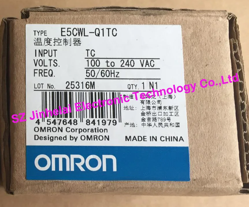 

New and original E5CWL-Q1TC OMRON DIGITAL CONTROLLER AC100-240V
