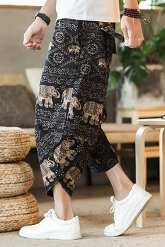 

2019 stripe screen print sweatpants streetwear men's elastic waist track pants force jogger trousers