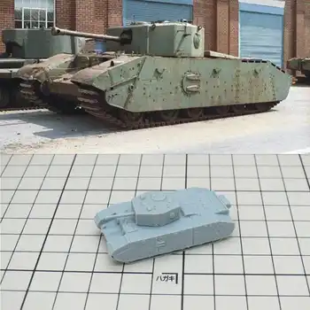 

1/144 WWII UK Resin Car Model Kit FFW/FWD/FWD 4*4/AUSTIN-KEGRE/A33 EXCELSIO DIY