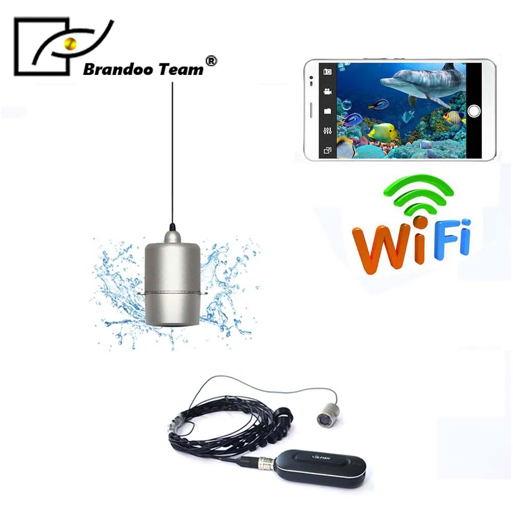 

Cheap Wifi Wireless Underwater Fishing Camera Video Recording For Fish Finder Ocean/Ice/Lake Fish Detector,free shipping