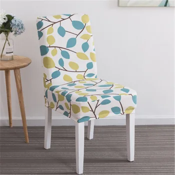 

Dining Chair Seat Cover for 45-55cm Back Height Slipcover For Banquet Party Removable Chair Cover Stretch Universal Chair Case
