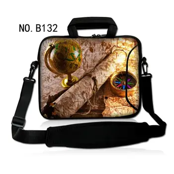

Compass Map shoulder notebook bag 15.6 15 14 13.3 inch Brand casual fashion business men women Hand Messenger laptop bag