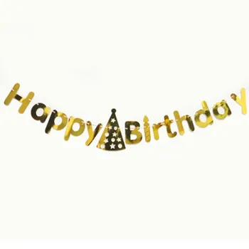 

1Set 5pcs Colorful Paper Flags Birthday party Decoration Pull Flowers Kids Birthday Baby Shower Party Decoration
