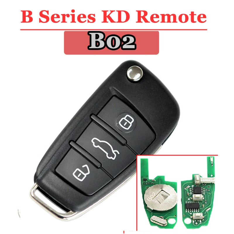 Универсальный дистанционный ключ B02 с 3 кнопками для KD900 + KD200 URG200 Mini KD keydiy пульт